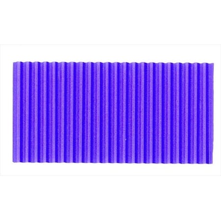 Corobuff Corobuff 006558 Fade Resistant Solid Color Corrugated Paper Roll; Violet 6558
